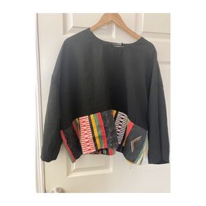 Handmade Mud cloth Blouse.